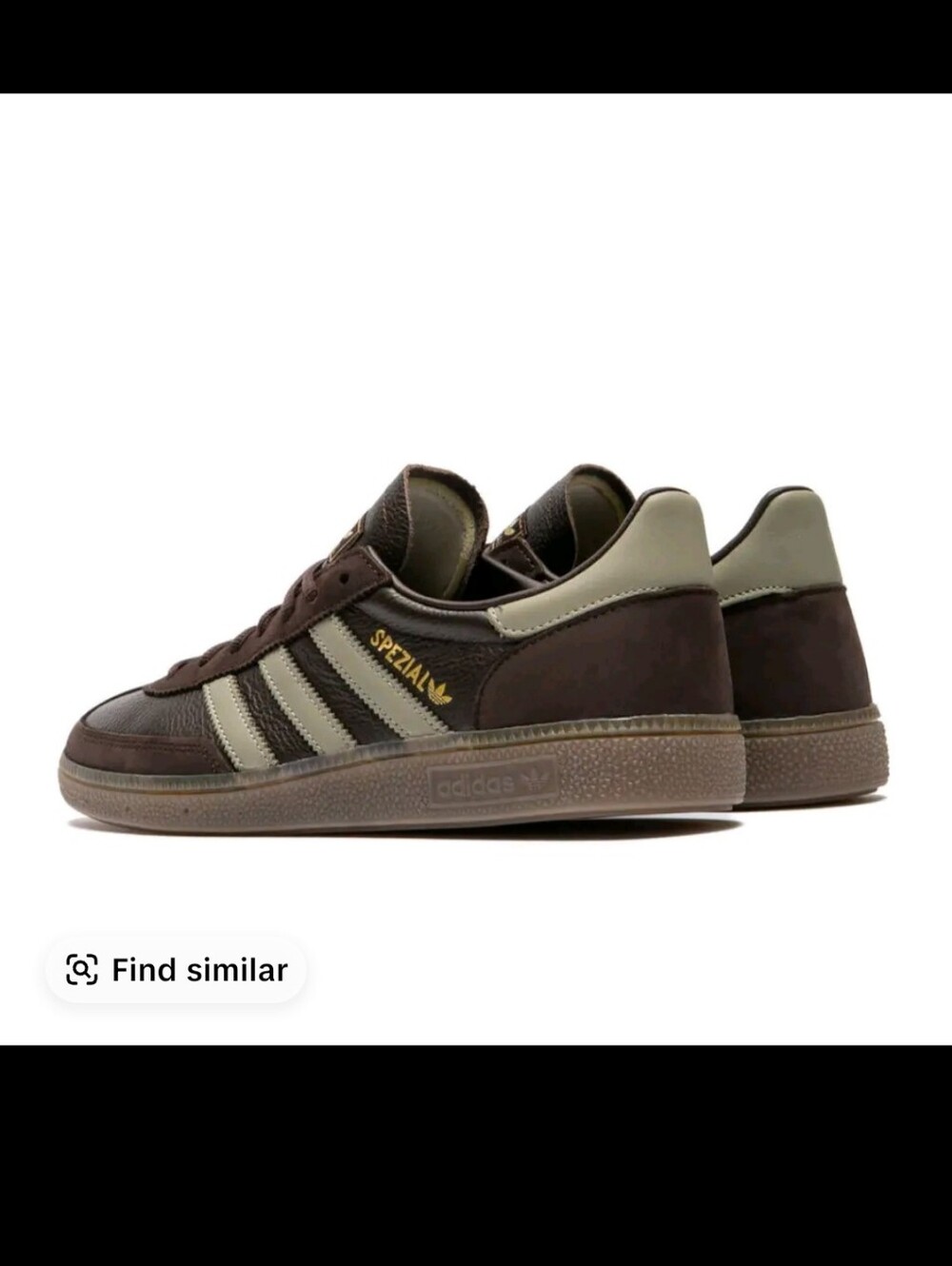 Adidas Unisex Womens Handball Spezial 8.5/7.5M -Espresso Brown - Picture 8 of 9